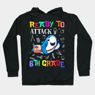 Ready To Attack 6th Grade Youth Hoodie